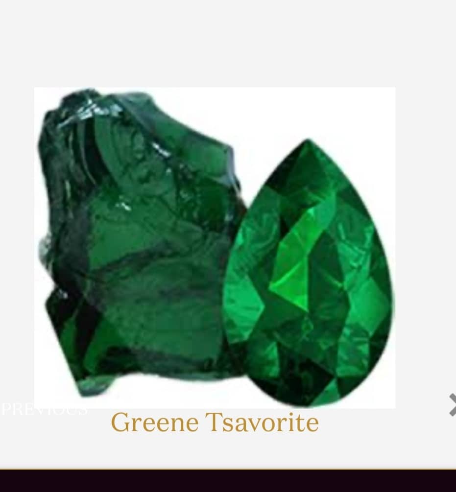 Green Tsavorite